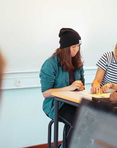 Undervisning på Glamsbjerg