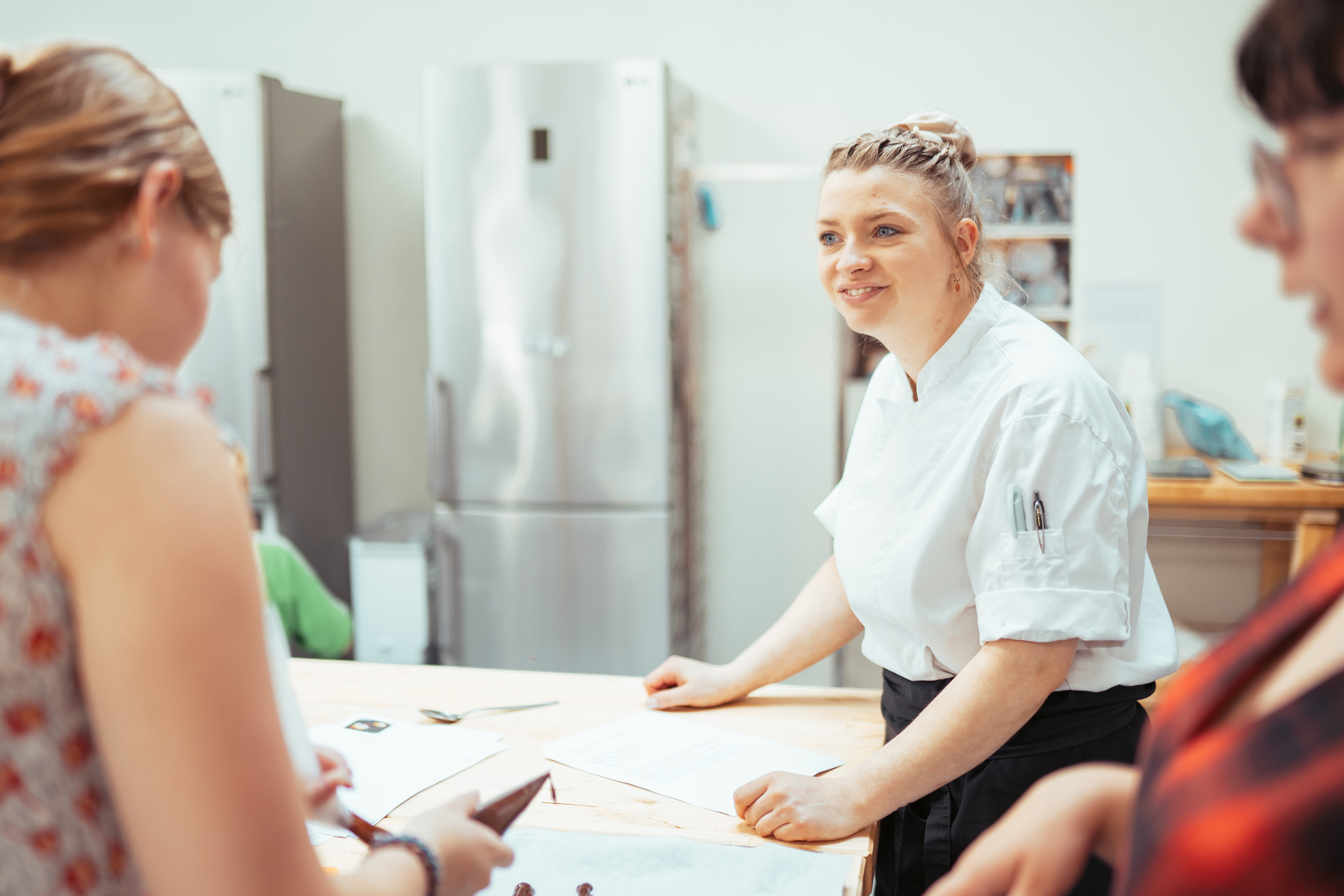 Undervisningen på kokkelinjen